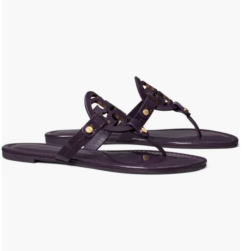 Tory Burch Miller Patent leather sandals